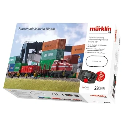 Abbildung von Märklin Modelleisenbahn Set Digital Startpackung Moderner Rangierbetrieb mit DHG 500 29065, Spur H0, Made in Europe