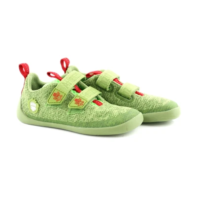 Abbildung von Affenzahn Barfußschuh Knit Happy Drache 32 Grün