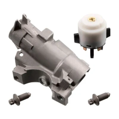 Abbildung von FEBI BILSTEIN 101090 Lenkschloß mit Schalter, Schrauben VOLKSWAGEN: Golf 4 Schrägheck, Passat B5 Variant, AUDI: TT Coupe