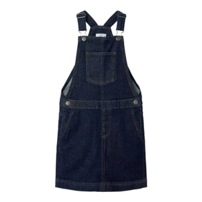 Abbildung von Name it Spencer Jeanskleid für Kinder, Größe: 116, Dark blue denim