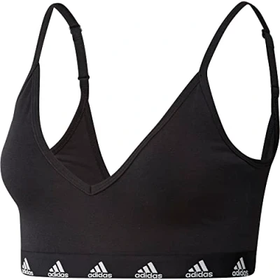 Abbildung von adidas Performance Evydy B Sportbh mit leichter Stützkraft, Damen, Größe: XLxD DD, Black