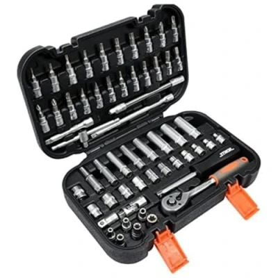 Abbildung von YATO 58643 Werkzeug Set 1/4 Zoll, 56 teilig