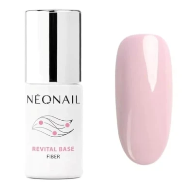 Abbildung von NEONAIL UV Nagellack Base Coat Gel Revital Fiber Creamy Splash 7,2 ml Unterlack Für Nägel Lack Modeling