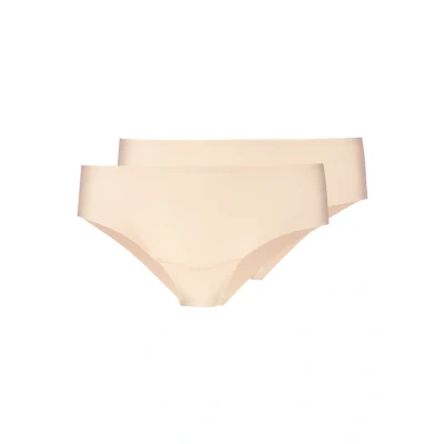 Abbildung von Magic Bodyfashion Dream Invisibles Hipster 2 PACK Slip, Damen, Größe: XL, Latte