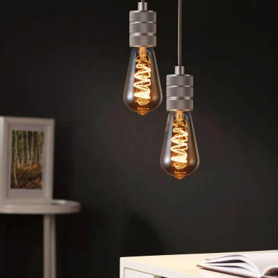 Abbildung von Paulmann 28953 LED Lampe Filament Kolben 5W Leuchtmittel dimmbar Gold 1800K Goldlicht E27