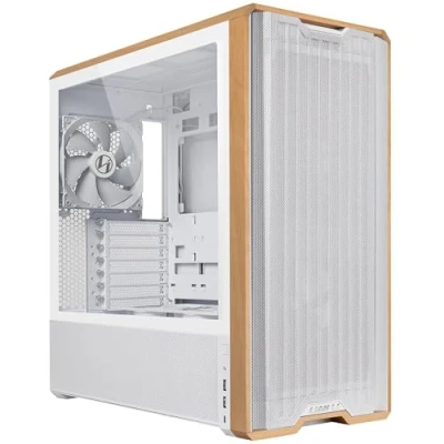 Abbildung von Lian Li Lancool 217 weiß PC Gehäuse