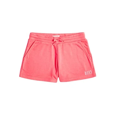 Abbildung von Roxy Happiness Forever Short Origin Sweat Shorts für Mädchen 4 16 Rosa