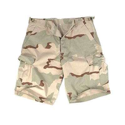 Abbildung von Mil Tec Herren Us R/S Shorts, 3 Farben Desert, XL EU