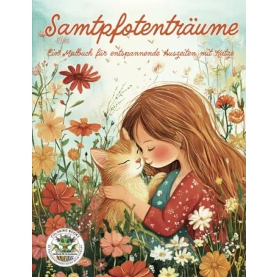 Abbildung von Samtpfotenträume Ein Malbuch für entspannende Auszeiten mit Katze: Erwachsene mehr als 50 Ausmalbildern Entspannung und ... MTM Verlag: Malbücher Erwachsene)