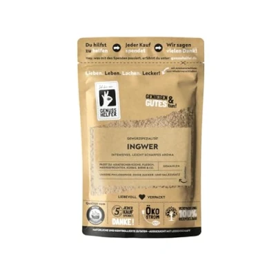 Abbildung von Bremer Gewürzhandel Ingwer, gemahlen, Ingwerpulver zum Kochen, 10 x 50g