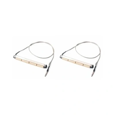 Abbildung von 2 Set Untersattel Transducer Tonabnehmer Piezo für 4 Saiten Akustik Bass Gitarre Teile