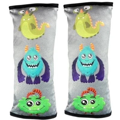 Abbildung von HECKBO 2x Monster Gurtkissen