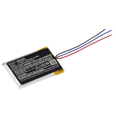 Abbildung von subtel® Ersatz Akku VDL603040 für Marshall Major 2, 3 Bluetooth/Major II, III Bluetooth Wireless Kopfhörer Ersatzakku 650mAh Batterie, Kopfhörerakku, Headset