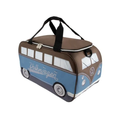 Abbildung von VW Collection by Brisa Volkswagen Bulli BUS T1 KÜHLTASCHE 25 Liter Weekender, Größe: One Size, Braun