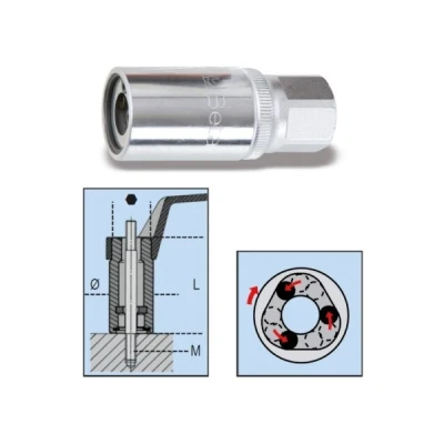 Abbildung von BETA 014330006 Kraft Stecknuss 60mm 6 12,5 (1/2&quot;)mm (Zoll)