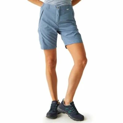 Abbildung von Regatta Damen Chaska Ii Walking Shorts Wandershorts, blau, 40