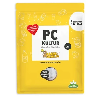 Abbildung von PC Penicillium Candidum 5g Weißschimmel für Camembert (Käse selber Machen)