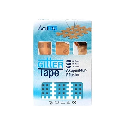 Abbildung von AcuTop Typ A, Gitter Tape, Blau 180 Tapes, Akupunktur Pflaster, Gitterpflaster