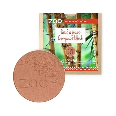 Abbildung von Zao Nachfüllpackung Refill Compact Blush Nr. 325 / Golden Coral 9 g