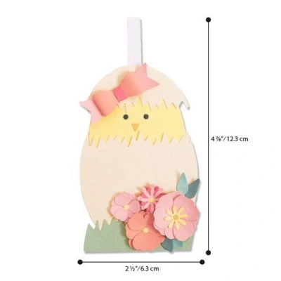Abbildung von Sizzix Thinlits Die Set 12PK Hatching Egg von Georgie Evans