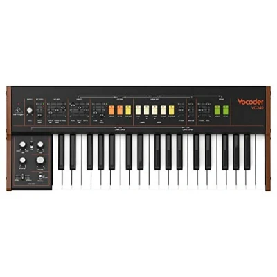 Abbildung von Behringer Synthesizer Vocoder VC340, Analoger Synthesizer, Roboterspracheffekte, Schwarz, AC, Vereinigtes Königreich