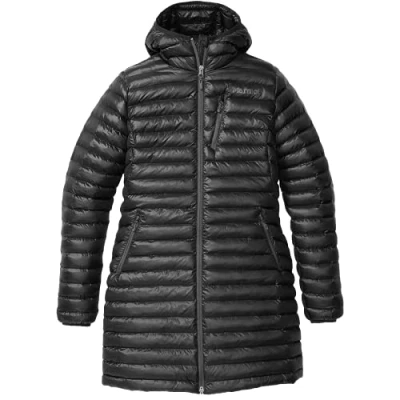 Abbildung von Marmot Damen Ultra leichte Isolierte Winterjacke, Warme Outdoorjacke, Wasserabweisend, Winddicht Wms L Avant Featherless Hoody, Black, M, 79330