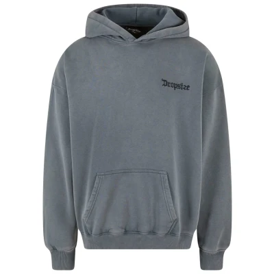Abbildung von Dropsize Heavy EMBO Kapuzenpullover, Herren, Größe: XS, Washedgrey