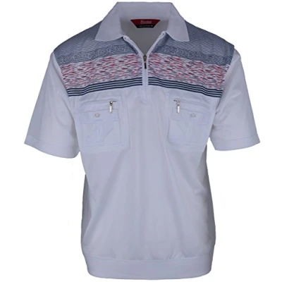 Abbildung von SOUNON Polohemd Poloshirt für Herren Weiss (M9), Groesse: L