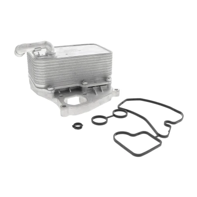 Abbildung von VEMO V15 60 6070 Ölkühler mit Dichtungen EXPERT KITS + AUDI: A6 C7 Avant, A5 B8 Sportback, A4 VOLKSWAGEN: Touareg II, PORSCHE: Cayenne
