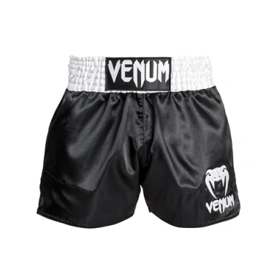 Abbildung von Venum Classic MUAY THAÏ Short kurze Sporthose, Herren, Größe: XL, Black/white