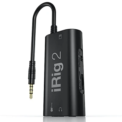 Abbildung von IK Multimedia Digitales Aufnahmegerät (iRig 2 iOS Interface)