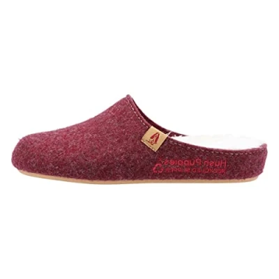 Abbildung von Hush Puppies Damen Remy Hausschuh, burgunderfarben, 37 EU