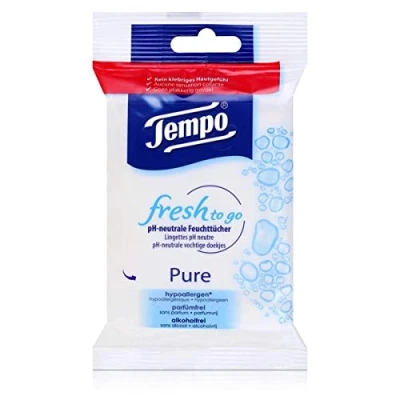 Abbildung von Tempo Handreinigungstücher Reinigend 1 lagig