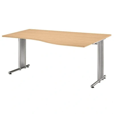 Abbildung von HAMMERBACHER Schreibtisch VNS18/E/S eiche