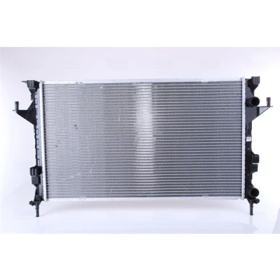 Abbildung von NISSENS 637666 Kühler, Motorkühlung Aluminium 680 398 40 Kühlrippen gelötet RENAULT: ESPACE 4, CLIO 2, LAGUNA 2 Grandtour