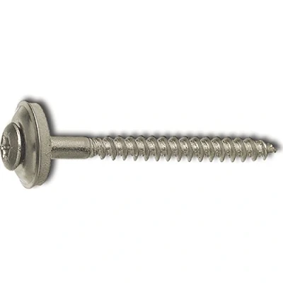 Abbildung von Spenglerschrauben Edelstahl 4.5x25 mm; 100 Stück; mit Dichtscheibe D = 15 A2 Spengler Schrauben; Torx Antrieb TX20