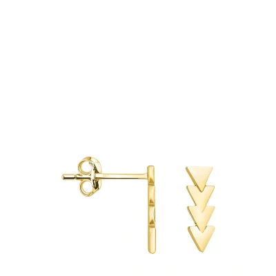 Abbildung von Sofia Milani Arrow Ohrringe, Damen, Größe: One Size, Gold coloured