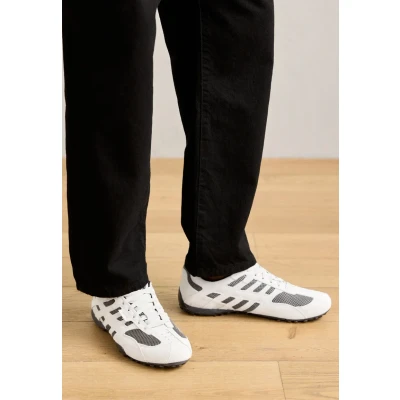 Abbildung von Geox Snake Original Sneaker low, Herren, Größe: 43, Off white/grey Schuhe