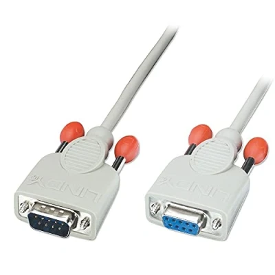 Abbildung von LINDY 31525 RS232 Kabel 9pol. Sub D St/Kpl 5m Schwarz