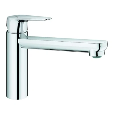 Abbildung von Grohe DIY Start Curve Küche Etgr, mittelhoher L Auslauf, null blei und nickelfrei 31717000