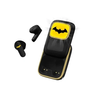 Abbildung von OTL Batman Dark Knight Slide TWS Kopfhörer DC1276 In Ear (bluetooth, offiziell lizensiertes Merchandise)