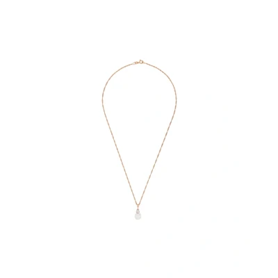 Abbildung von amor Kette mit Anhänger für Damen, Sterling Silber 925, Zirkonia Wachsperle Kugel