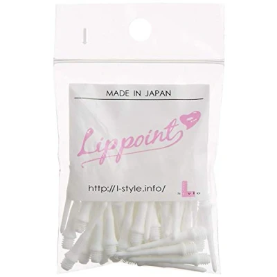 Abbildung von LSTYLE Dartspitzen Original Lippoint Soft Tip Dart Points 2BA Gewinde Normale Länge Weiß