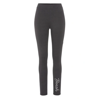 Abbildung von Bench. Loungewear Leggings &quot; Loungehose&quot;, mit glänzender Logostickerei,