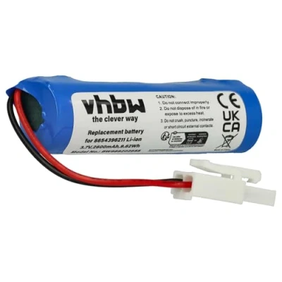 Abbildung von vhbw Akku Ersatz für Vileda 8654396211 Staubsauger Home Cleaner Heimroboter (2600mAh, 3,7V, Li Ion)
