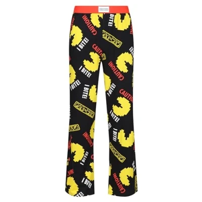 Abbildung von Recovered Loungepant Pac Man Caution I Bite Black M