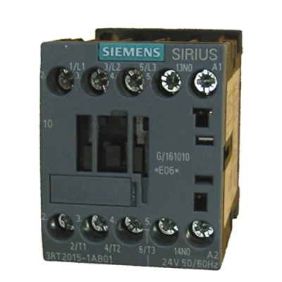 Abbildung von Siemens 3RT20151AB01 Leistungsschütz, 3kW, 1S, 24V AC, 50/60Hz