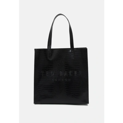 Abbildung von Ted Baker Croccon Shopping Bag, Damen, Größe: One Size, Black