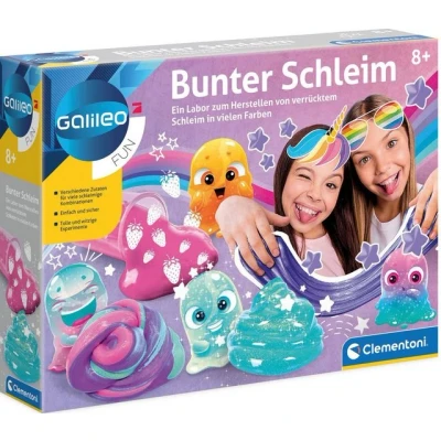 Abbildung von Clementoni® Experimentierkasten Galileo, Bunter Schleim, Made in Europe