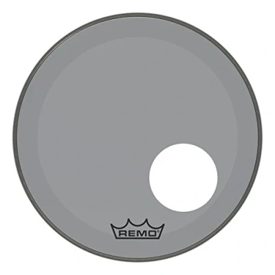 Abbildung von Remo Schlagzeugfell Colortone Powerstroke 3 clear ported 18&quot; P3 1318 CT SMOH smoke